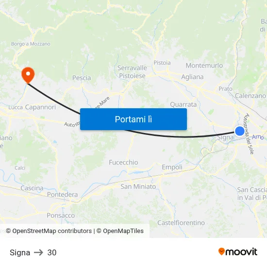 Signa to 30 map