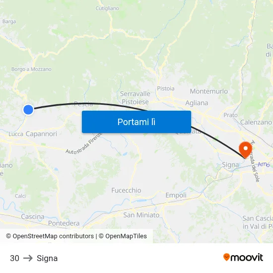 30 to Signa map