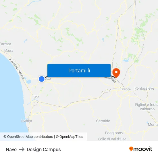Nave to Design Campus map