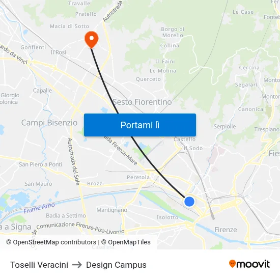 Toselli Veracini to Design Campus map