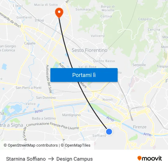Starnina Soffiano to Design Campus map