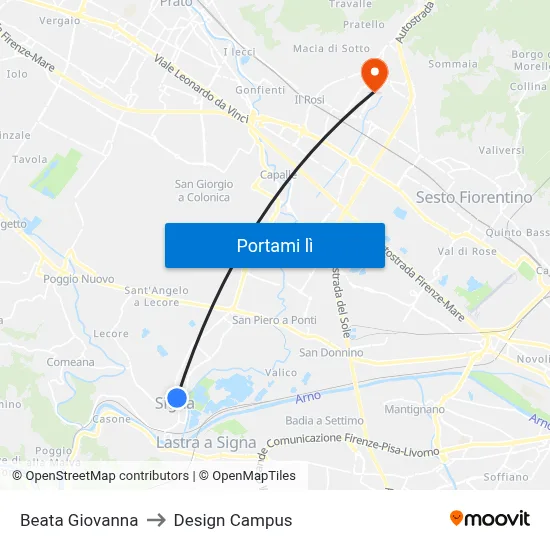 Beata Giovanna to Design Campus map