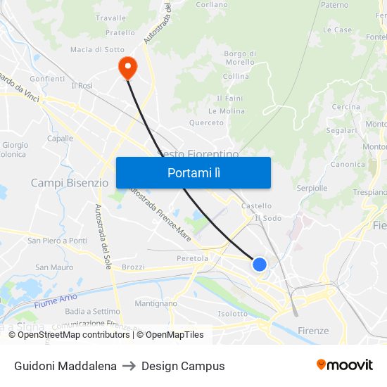 Guidoni Maddalena to Design Campus map