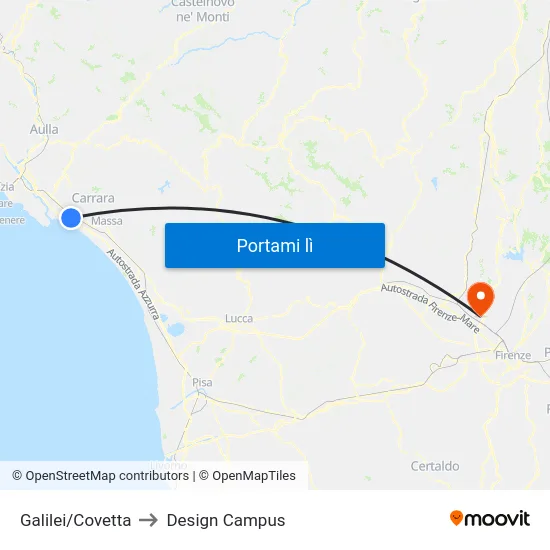 Galilei/Covetta to Design Campus map
