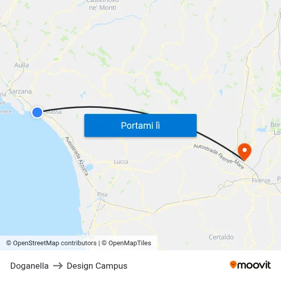 Doganella to Design Campus map