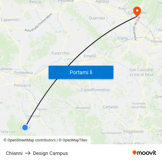 Chianni to Design Campus map