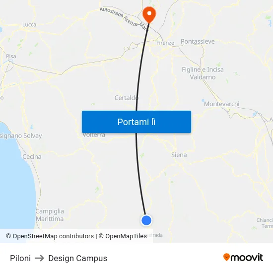 Piloni to Design Campus map