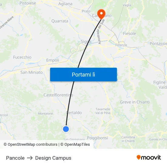 Pancole to Design Campus map