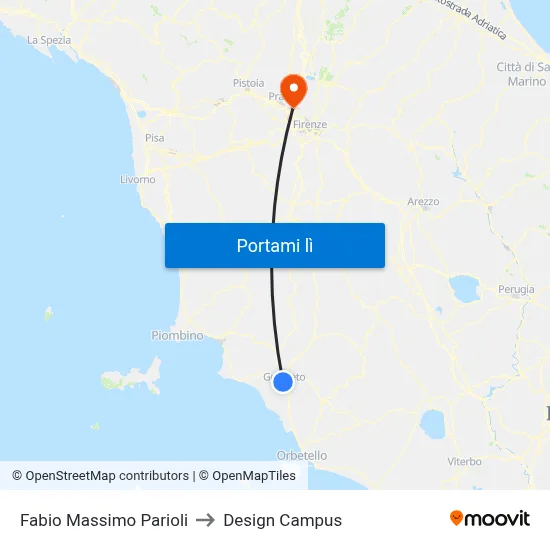 Fabio Massimo Parioli to Design Campus map