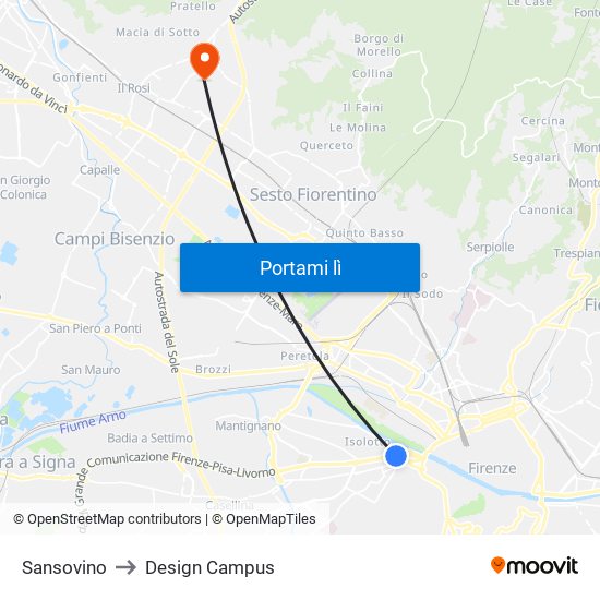 Sansovino to Design Campus map