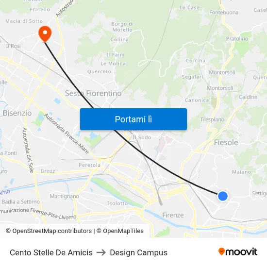 Cento Stelle De Amicis to Design Campus map