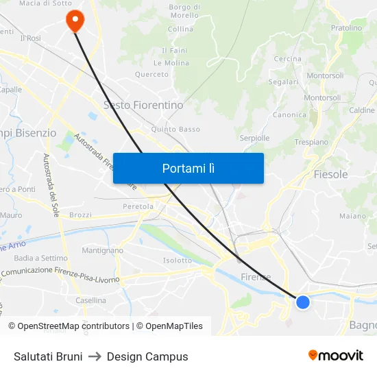 Salutati Bruni to Design Campus map