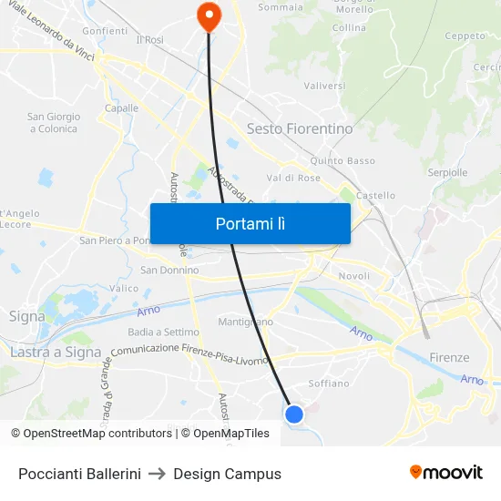 Poccianti Ballerini to Design Campus map