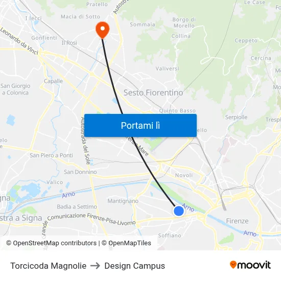 Torcicoda Magnolie to Design Campus map