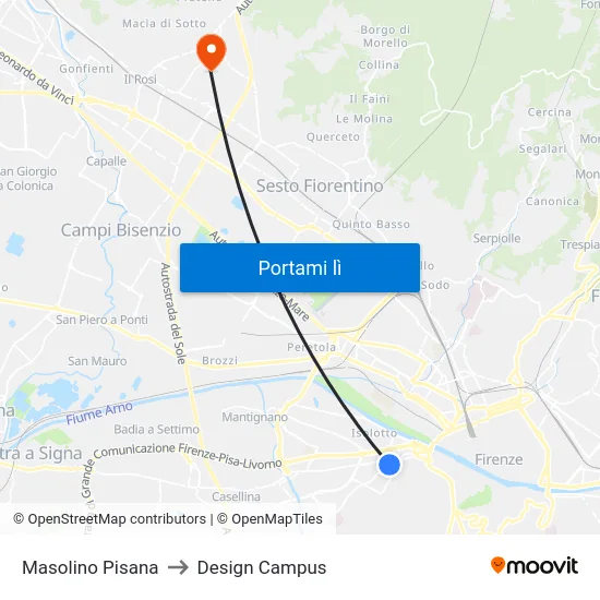 Masolino Pisana to Design Campus map