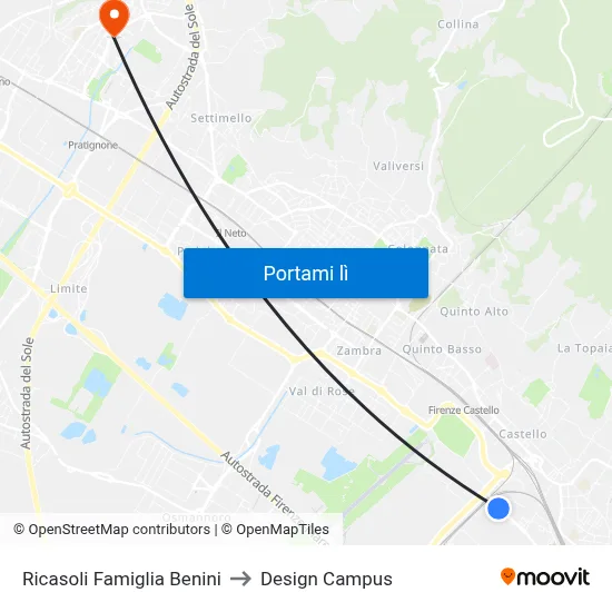 Ricasoli Famiglia Benini to Design Campus map