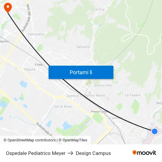 Ospedale Pediatrico Meyer to Design Campus map