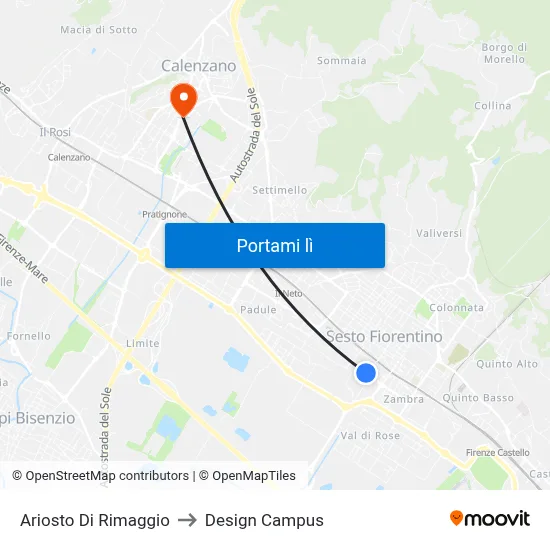 Ariosto Di Rimaggio to Design Campus map