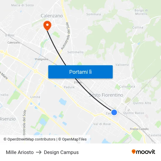 Mille Ariosto to Design Campus map
