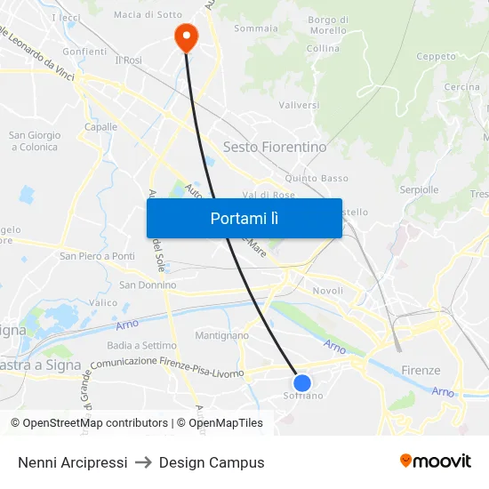 Nenni Arcipressi to Design Campus map