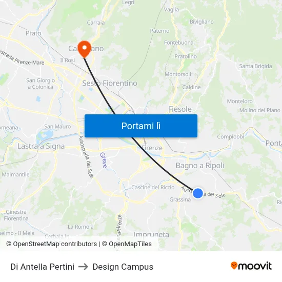 Di Antella Pertini to Design Campus map