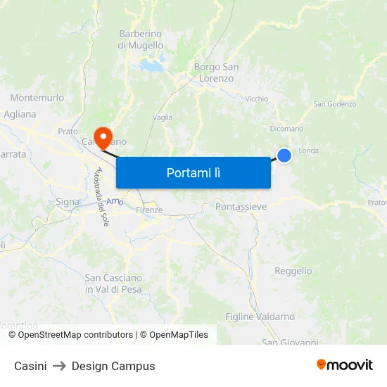 Casini to Design Campus map