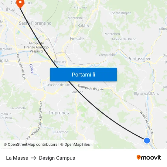 La Massa to Design Campus map