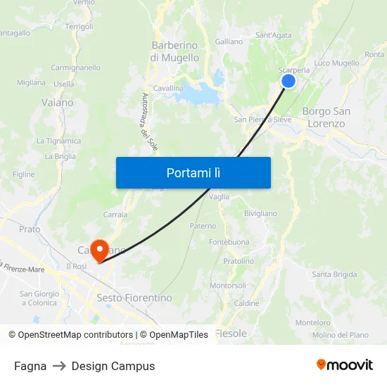 Fagna to Design Campus map