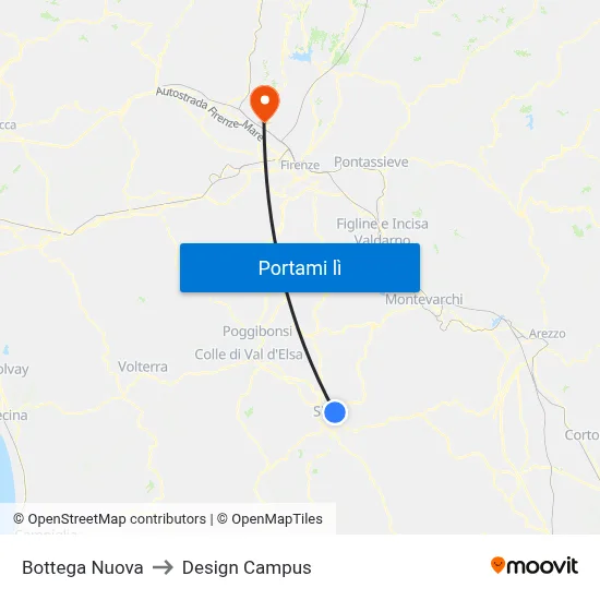 Bottega Nuova to Design Campus map