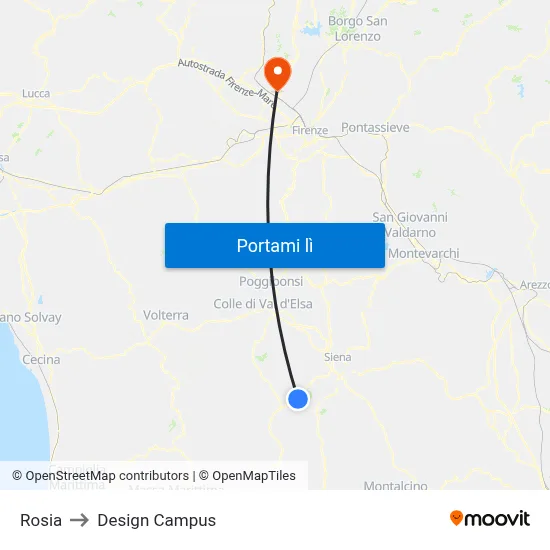 Rosia to Design Campus map