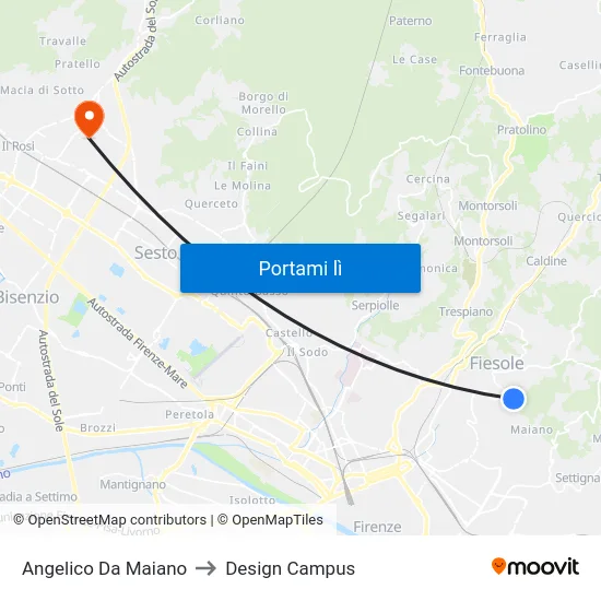 Angelico Da Maiano to Design Campus map