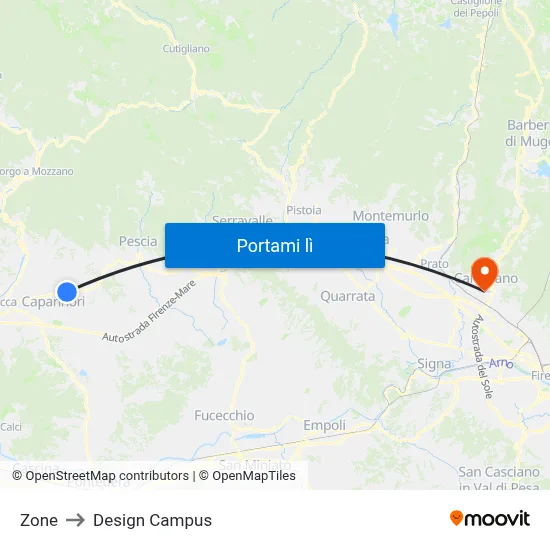 Zone to Design Campus map