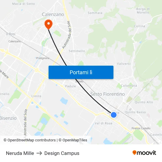 Neruda Mille to Design Campus map