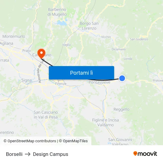 Borselli to Design Campus map