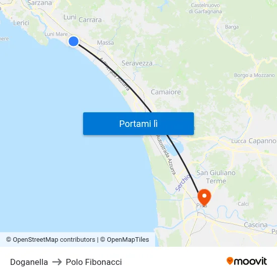 Doganella to Polo Fibonacci map