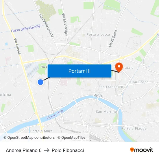 Andrea Pisano 6 to Polo Fibonacci map