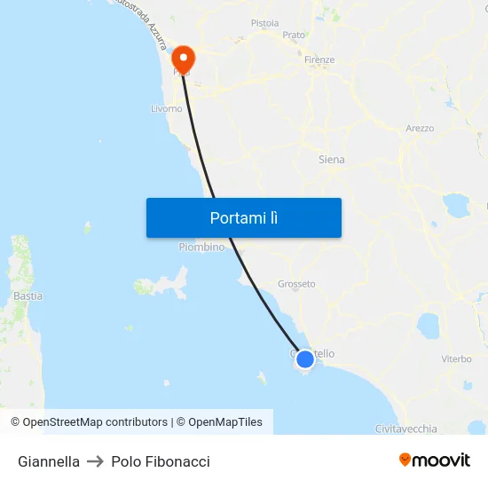 Giannella to Polo Fibonacci map