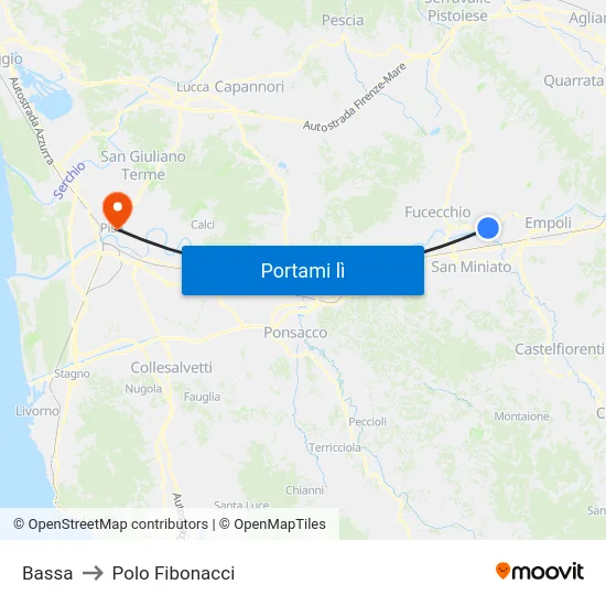 Bassa to Polo Fibonacci map