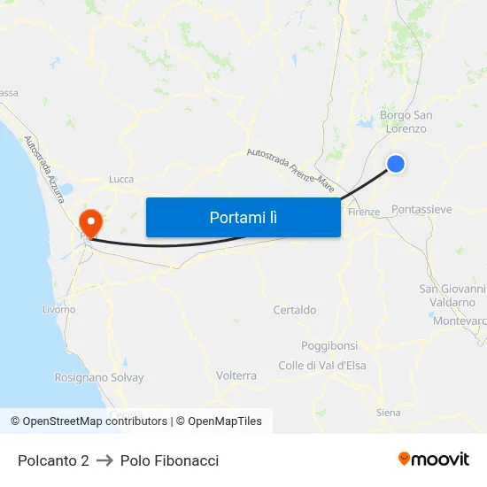 Polcanto 2 to Polo Fibonacci map