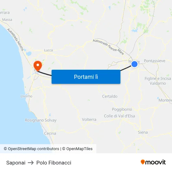 Saponai to Polo Fibonacci map