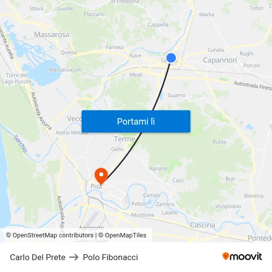 Carlo Del Prete to Polo Fibonacci map