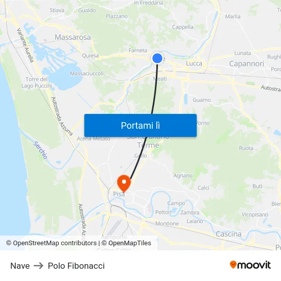 Nave to Polo Fibonacci map