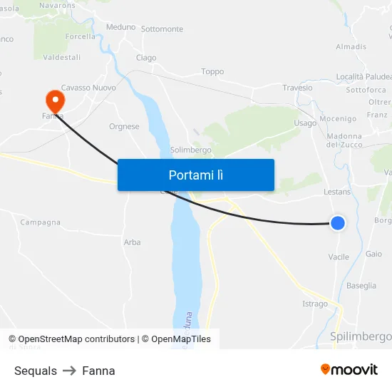 Sequals to Fanna map