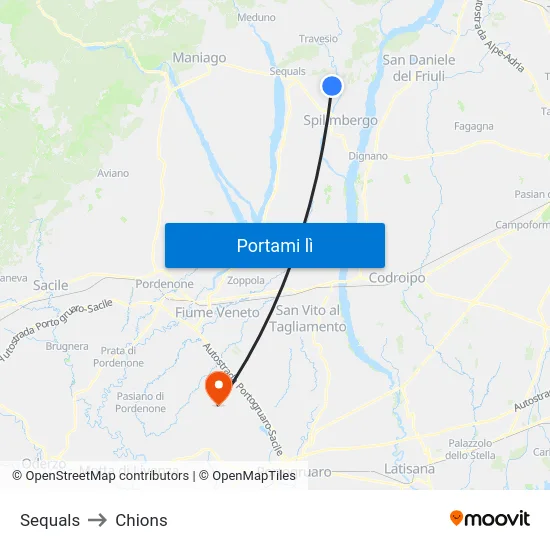 Sequals to Chions map