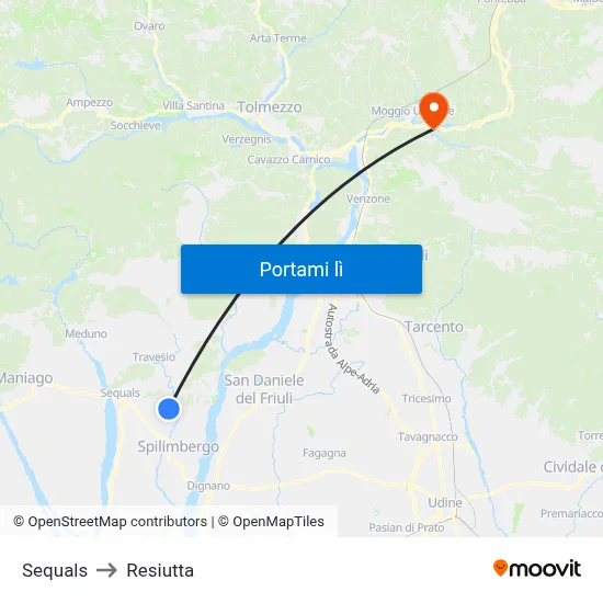 Sequals to Resiutta map