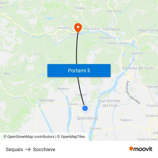 Sequals to Socchieve map