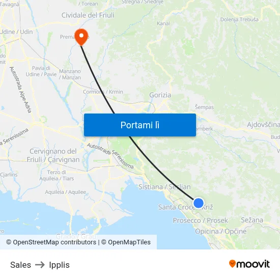Sales to Ipplis map