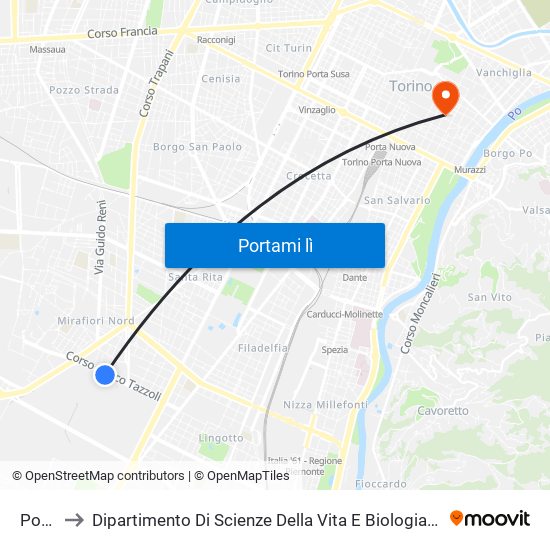 Poma to Dipartimento Di Scienze Della Vita E Biologia Dei Sistemi map