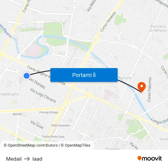 Medail to Iaad map