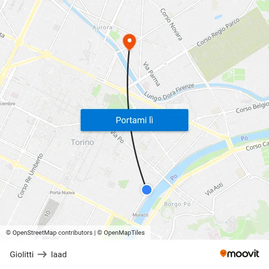 Giolitti to Iaad map